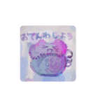 フワフワにじくま生活（個別スタンプ：15）