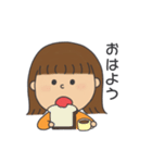 トトちゃんの日常スタンプ（個別スタンプ：6）