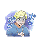 無音の創作男子（個別スタンプ：3）