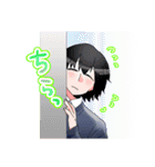 無音の創作男子（個別スタンプ：22）