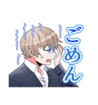 無音の創作男子（個別スタンプ：23）