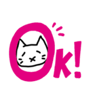 たれているねこ（個別スタンプ：34）