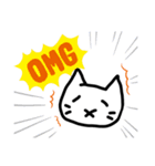 たれているねこ（個別スタンプ：35）