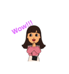 即レス！女の子の便利スタンプ（個別スタンプ：2）
