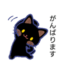 毎日が楽しい！くろねこさん（個別スタンプ：23）