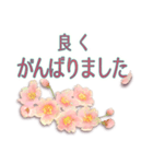 ◆春爛漫＊桜◆心伝わる褒め言葉（個別スタンプ：12）