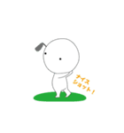 ゴルフ好きのためのアニメーションスタンプ（個別スタンプ：6）