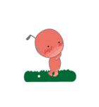 ゴルフ好きのためのアニメーションスタンプ（個別スタンプ：24）