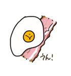 かわいいひよこと目玉焼きすたんぷ（個別スタンプ：4）