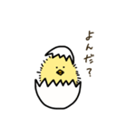 かわいいひよこと目玉焼きすたんぷ（個別スタンプ：20）