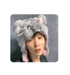 いなうらゆうまの薔薇と銃とネズミ（個別スタンプ：1）