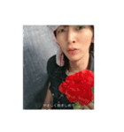 いなうらゆうまの薔薇と銃とネズミ（個別スタンプ：3）