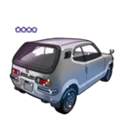 車(スポーツカー18)文字替え可能スタンプ21（個別スタンプ：12）