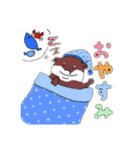 可哀想なカワウソはがちゃんver.1（個別スタンプ：7）