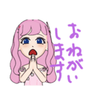 翔んでぴんく1（個別スタンプ：13）