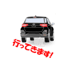 ブラックSUV自動車日常用スタンプ（個別スタンプ：8）