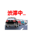 ブラックSUV自動車日常用スタンプ（個別スタンプ：22）