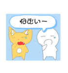しらたまとねこ（個別スタンプ：5）