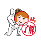 おは^ - ^（個別スタンプ：6）