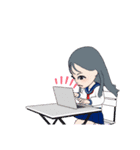 表情だけスタンプ！（個別スタンプ：6）
