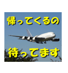 飛行機のつぶやき015（個別スタンプ：6）