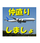 飛行機のつぶやき015（個別スタンプ：7）