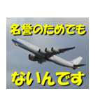 飛行機のつぶやき015（個別スタンプ：10）