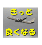 飛行機のつぶやき015（個別スタンプ：13）