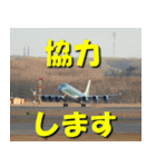 飛行機のつぶやき015（個別スタンプ：14）