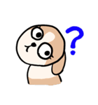 マオちゃんちのクウちゃん(仏語ver.)（個別スタンプ：1）