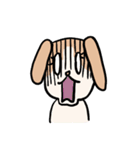 マオちゃんちのクウちゃん(仏語ver.)（個別スタンプ：12）