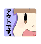 テニスガール＆ボーイ2(テニス編)（個別スタンプ：13）