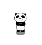 はい。パンダですが？（個別スタンプ：1）