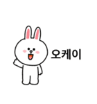 韓国語2(LINE FRIENDS)（個別スタンプ：5）