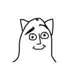 キマってる猫（個別スタンプ：3）