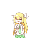 金髪少女チョロちゃんII（個別スタンプ：35）