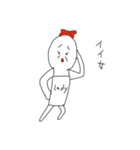 ヘンなかお のオンナノコ（個別スタンプ：2）