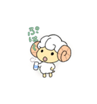 ひつじのスタンプ SHEEP'S STICKER（個別スタンプ：3）