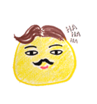 ひげプリン（個別スタンプ：2）