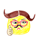 ひげプリン（個別スタンプ：3）
