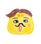 ひげプリン（個別スタンプ：4）