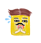 ひげプリン（個別スタンプ：6）