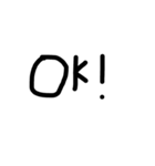 顔文字( ˆ ˆ )/♡2（個別スタンプ：7）