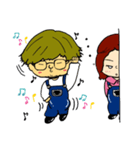 ふでちゃん×まきマキちゃん（個別スタンプ：8）