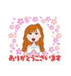 ありがとうございまーす^ - ^（個別スタンプ：1）