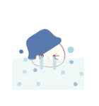 しるこにおぼれたもち（個別スタンプ：19）