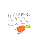 おデブなうさぎ（個別スタンプ：10）