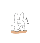 おデブなうさぎ（個別スタンプ：25）