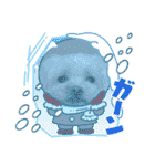 りり と にゃごちびまめたろうスタンプ（個別スタンプ：9）