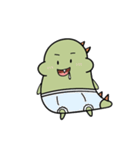 st.かわいい恐竜（個別スタンプ：1）